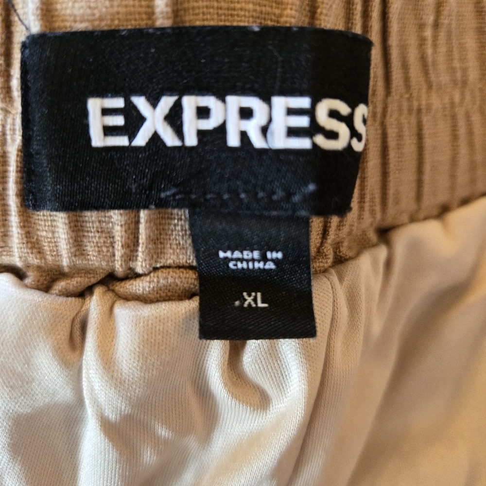 EXPRESS LINEN LINED SHORTS - Picture 2 of 4